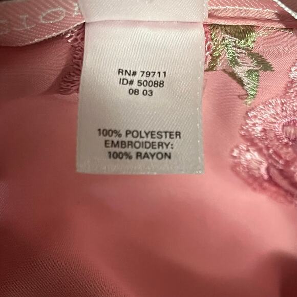 Victoria's Secret Pink Floral Womens Kimono Robe One Size - Picture 9 of 11